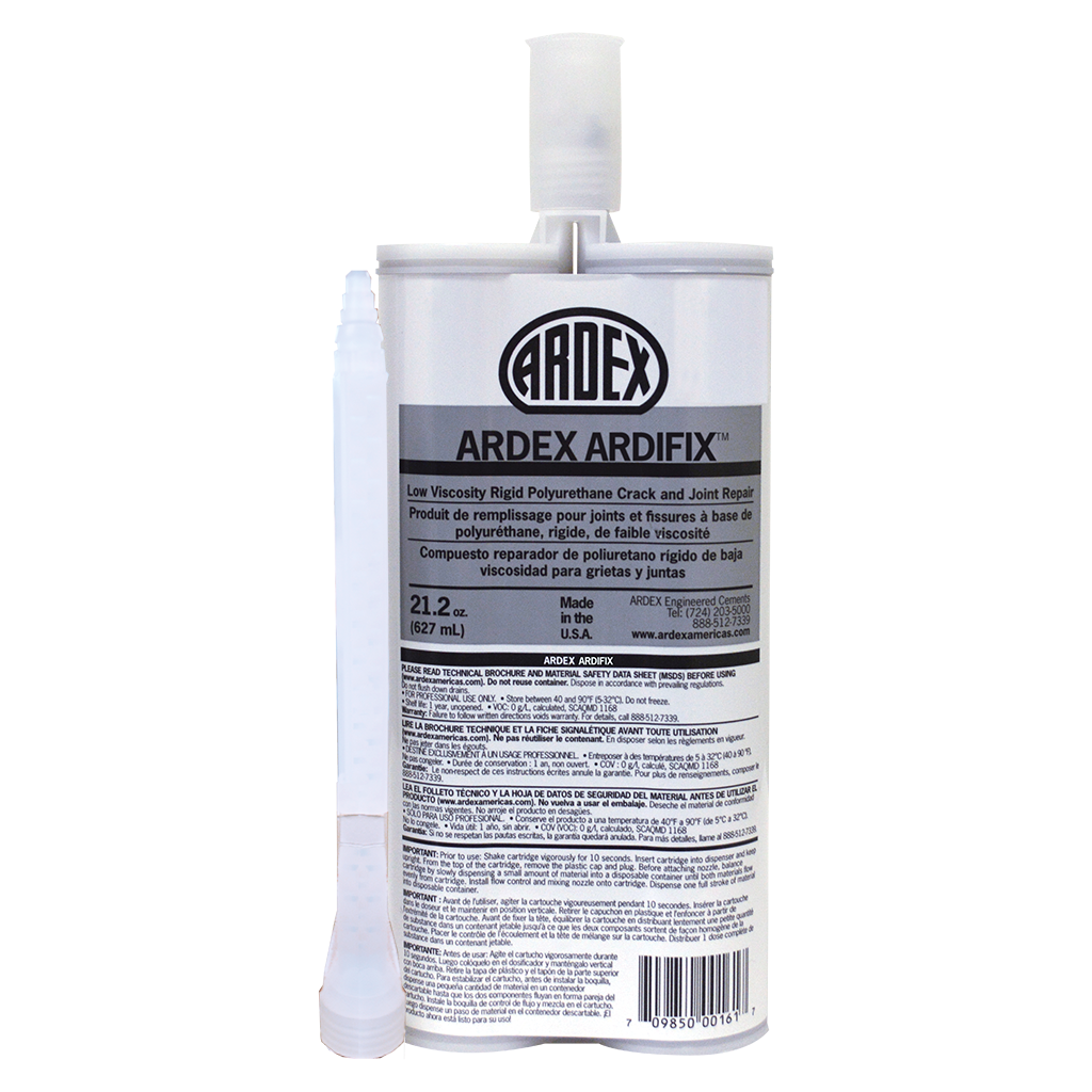 Ardex ARDIFIX Low Viscosity Rigid Polyurethane Crack and Joint Repair