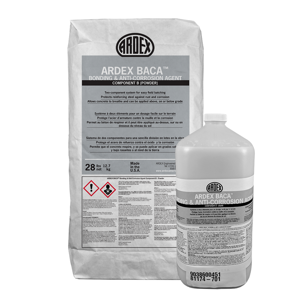 Ardex BACA Bonding and Anti-Corrosion Agent – 36.5 lbs, 2-Part Kit (Liquid + Powder), 12633