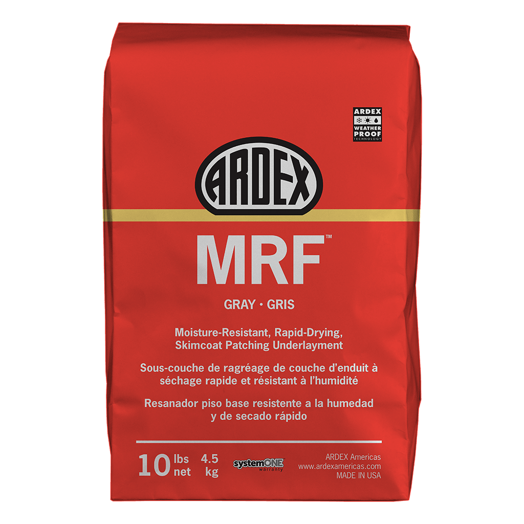 Ardex MRF Moisture-Resistant, Rapid-Drying, Skimcoat Patching Underlayment, 10 Lbs Bag
