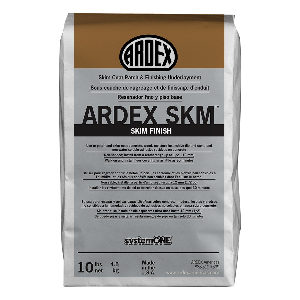 Ardex SKM Skimcoat Patch and Finishing Underlayment, 10 Lbs Bag