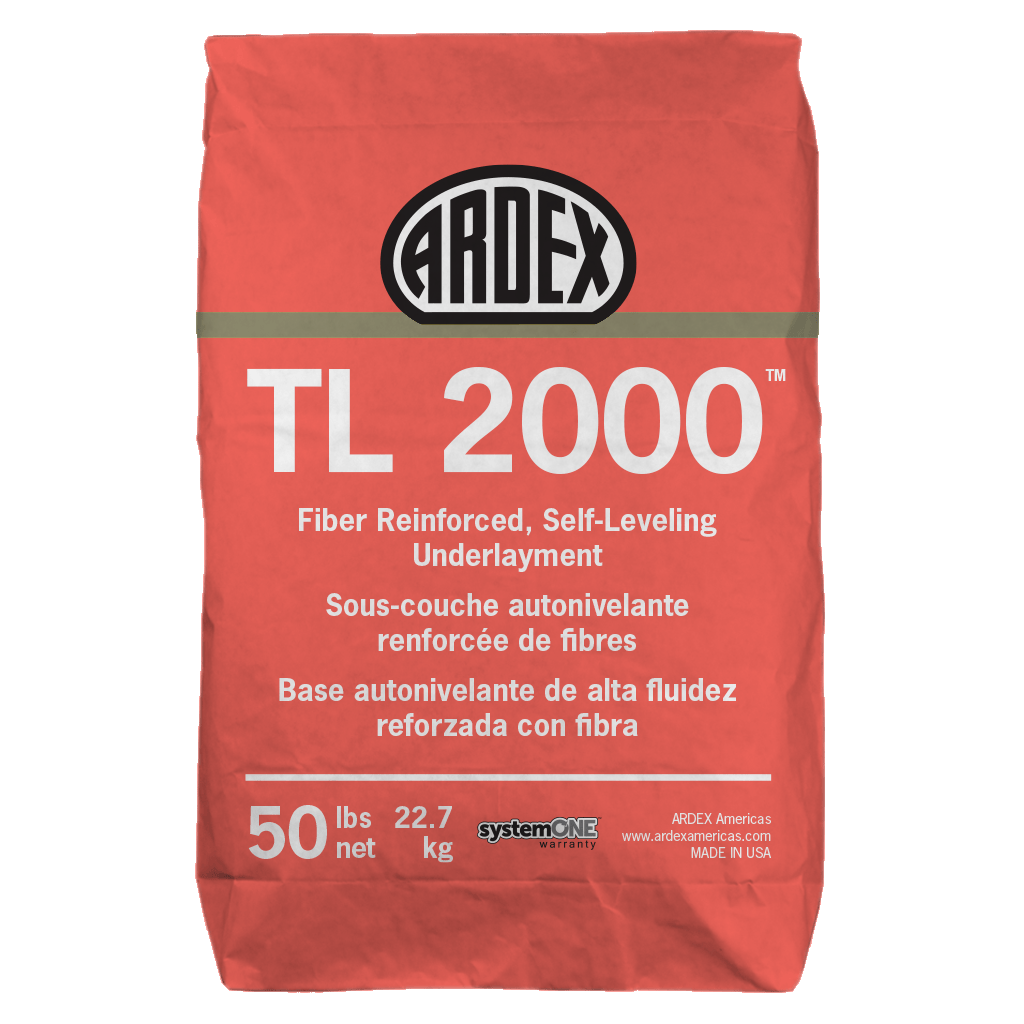 Ardex TL 2000 Fiber Reinforced, Self-Leveling Flooring Underlayment, 50 Lbs Bag
