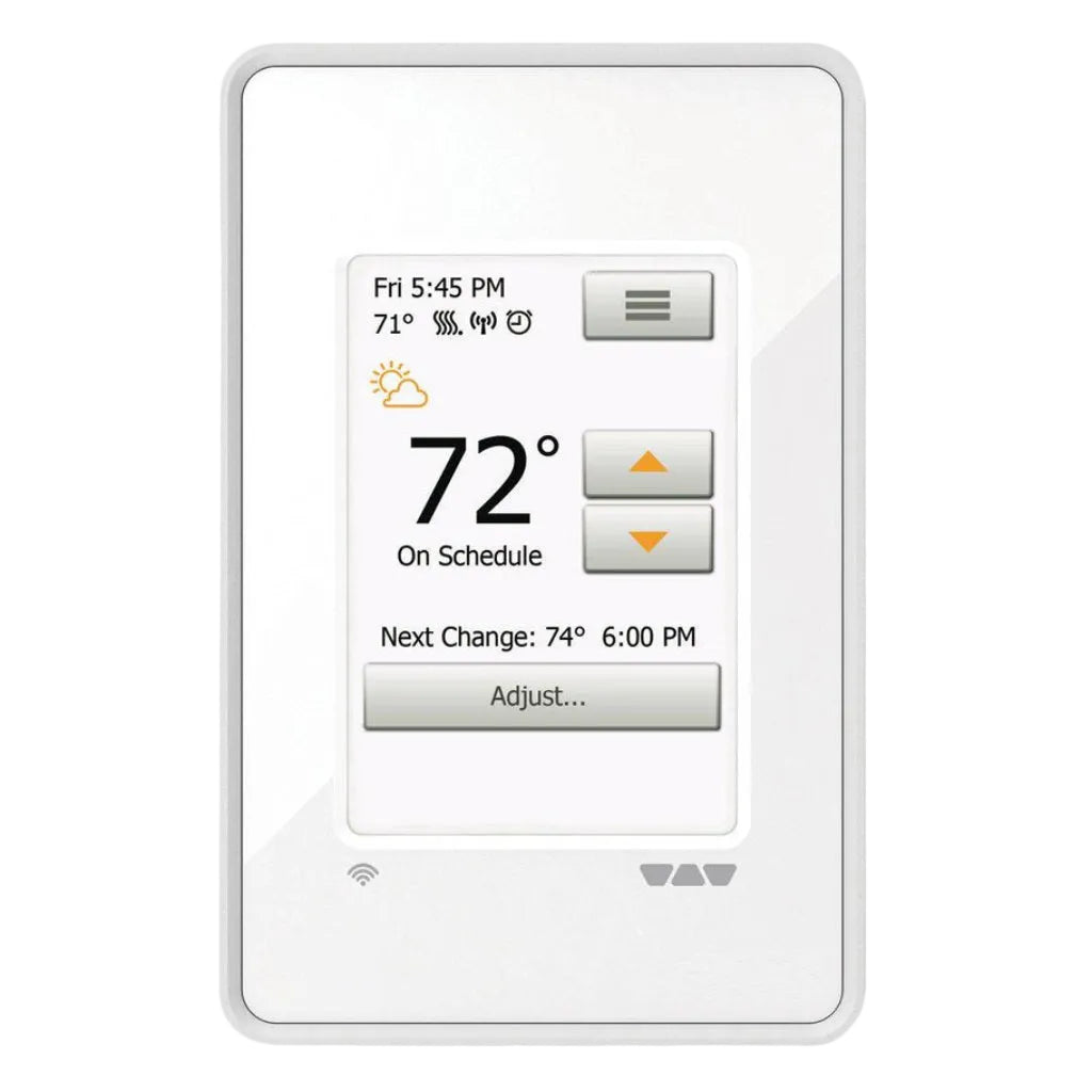 Schluter Systems DITRA-HEAT-E-WiFi Programmable Wi-Fi Thermostat DHERT104/BW for DITRA-HEAT System