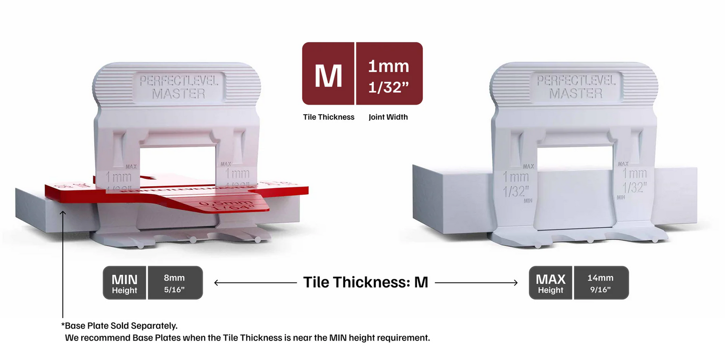 The Perfect Level Master – T-Lock (T-Level) Tile Levelling Clips – Professional Anti Lippage Tile Leveling System