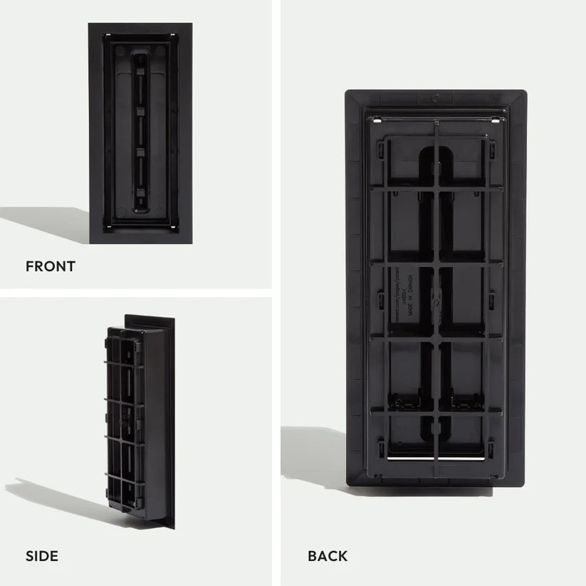 Fittes Aria Framed Floor Vent Lite — Modern Framed HVAC Vent