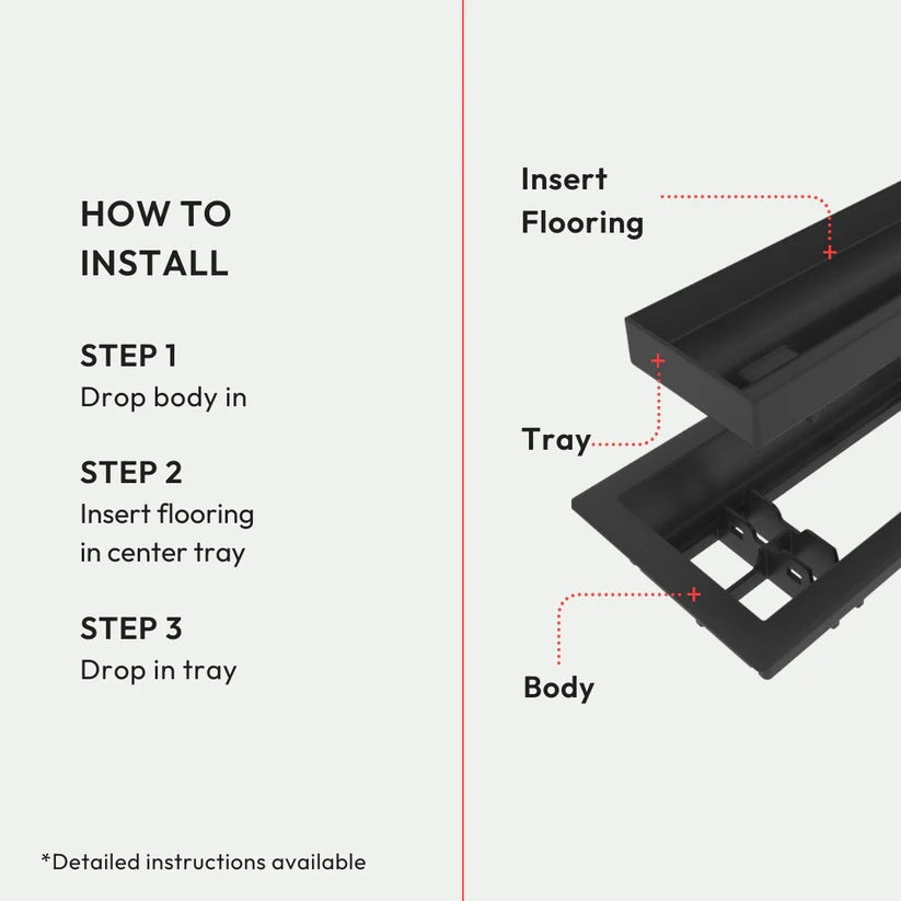 Fittes Aria Framed Floor Vent Lite — Modern Framed HVAC Vent