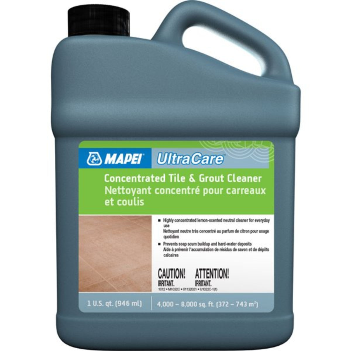 Mapei UltraCare Concentrated Heavy-Duty Tile and Grout Cleaner