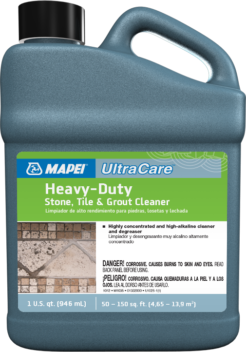 Mapei UltraCare Concentrated Heavy-Duty Tile and Grout Cleaner
