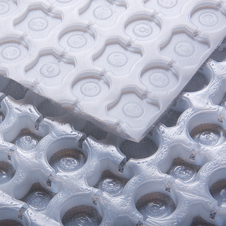 Laticrete Strata Mat High Performance Uncoupling Mat Roll, Load Bearing Vapor Management Uncoupling Membrane