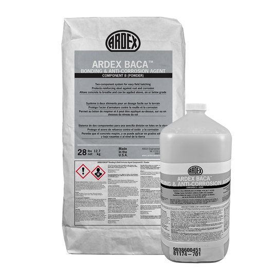 Ardex BACA Bonding and Anti-Corrosion Agent – 36.5 lbs, 2-Part Kit (Liquid + Powder), 12633