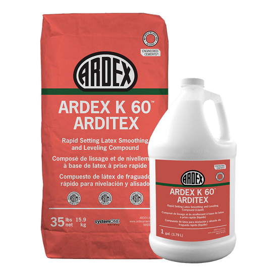 Ardex K 60 ARDITEX Rapid Setting Latex Smoothing and Leveling Compound