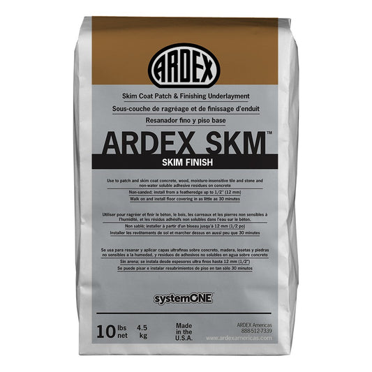 Ardex SKM Skimcoat Patch and Finishing Underlayment, 10 Lbs Bag