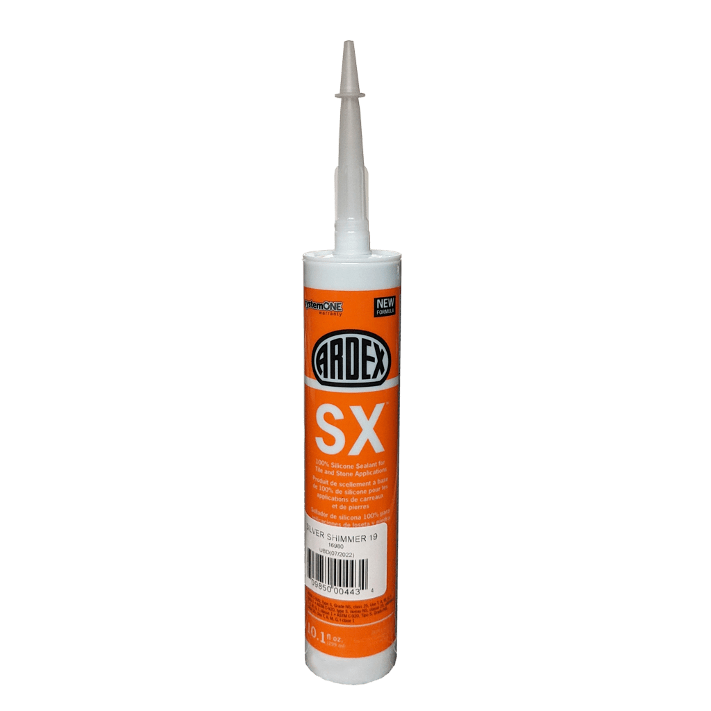 Ardex SX Silicone Caulk Sealant for Tile & Stone, High Bond Strength Adhesive, 10.1 oz