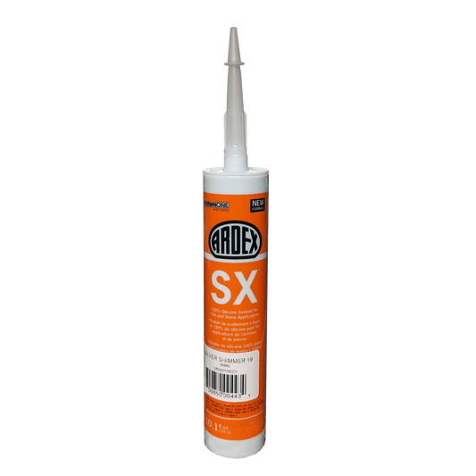 Ardex SX Silicone Caulk Sealant for Tile & Stone, High Bond Strength Adhesive, 10.1 oz