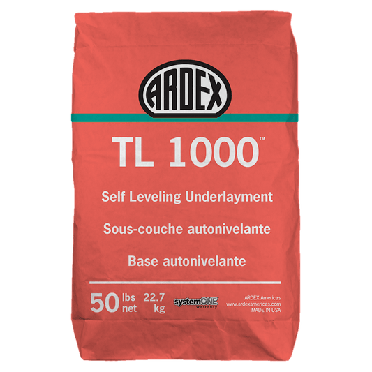 Ardex TL 1000 Self-Leveling Flooring Underlayment, 50 Lbs Bag