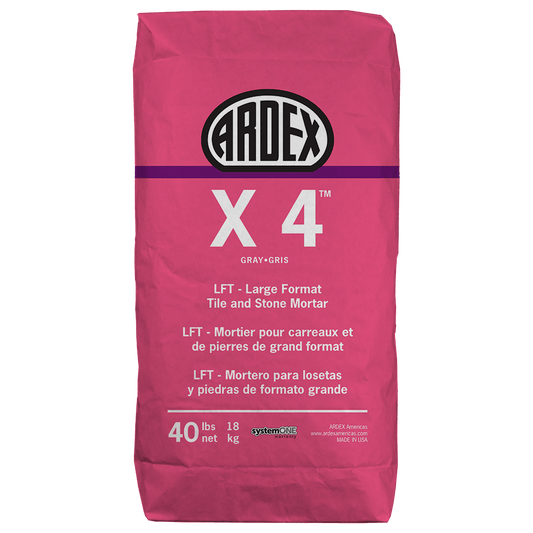 Ardex X 4 LFT Large Format Tile and Stone Mortar, 40 Lbs Bag