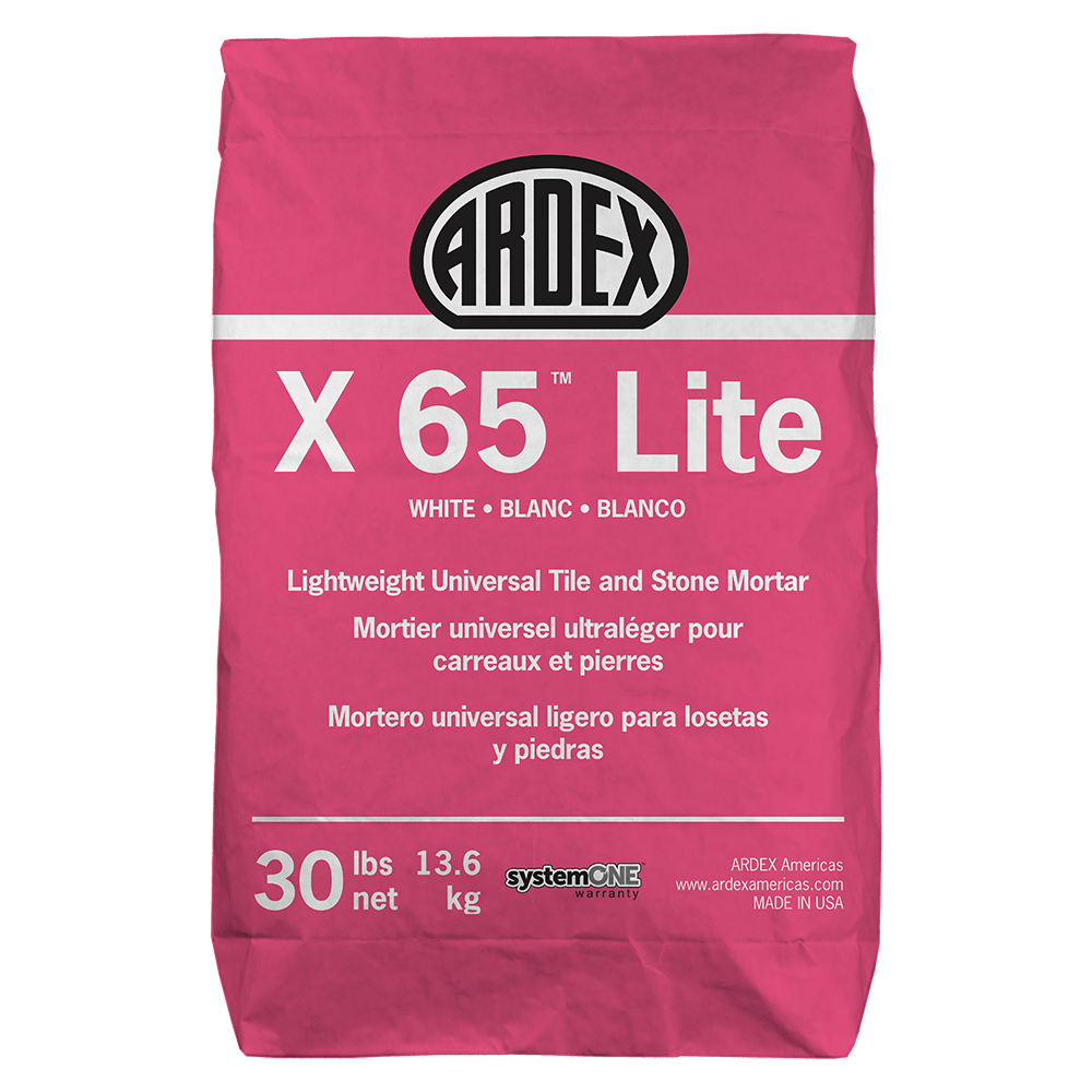 Ardex X 65 Lite - Mortero universal ligero para baldosas y piedra (bolsa de 13,6 kg)