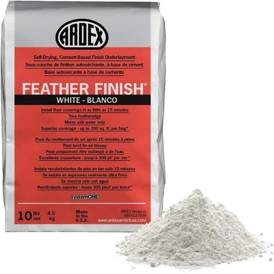 Ardex Feather Finish Self-Drying Cement Based Finishing Underlayment, 10 Pound Bag