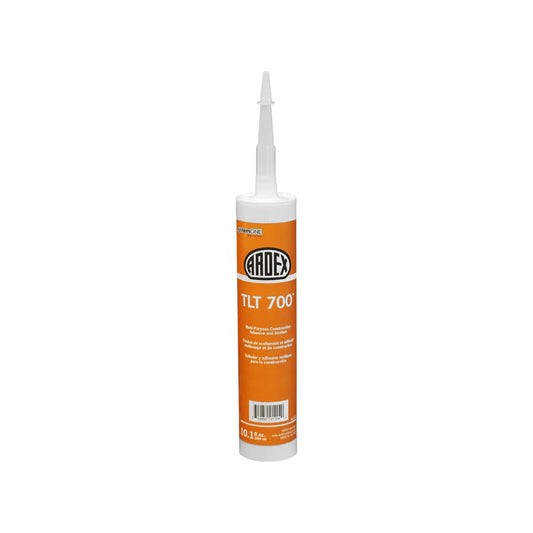 Ardex TLT 700 Multi Purpose Adhesive and Sealant - White, 10.1 Oz Cartridge
