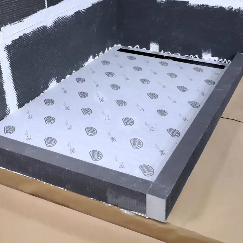 Ardex TLT 210 Linear Offset Outlet Shower Base (Shower Tray), 36"x60"