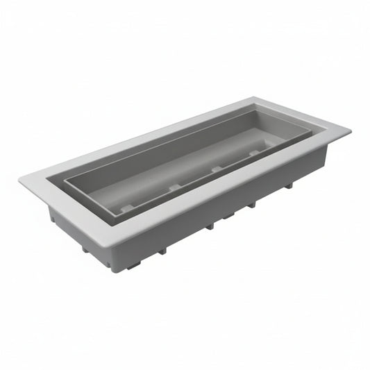 Fittes Aria Framed Floor Vent Lite — Modern Framed HVAC Vent