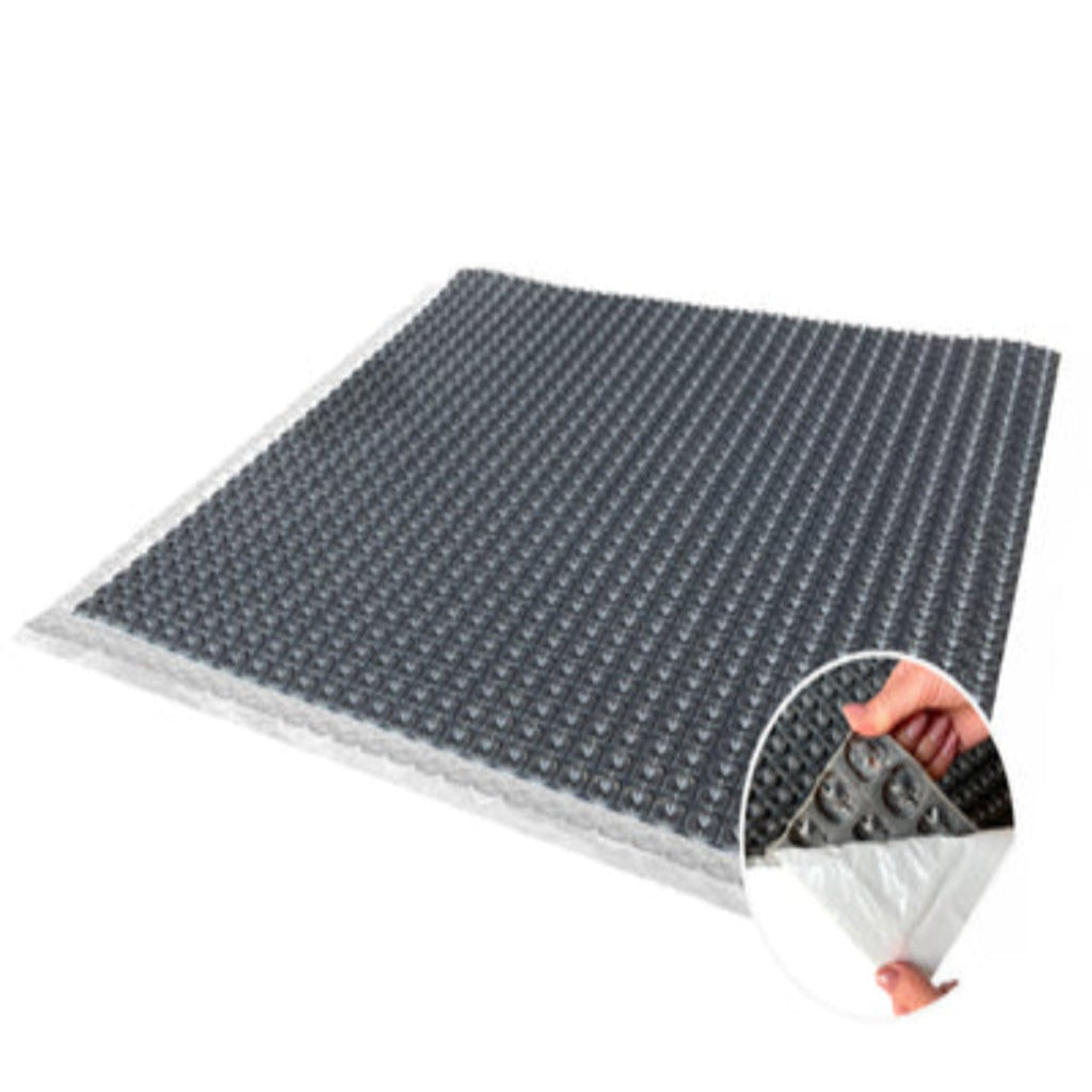nVent NuHeat Peel and Stick Uncoupling Membrane Sheet — 10.6 Sq Ft (39 In x 39 In)
