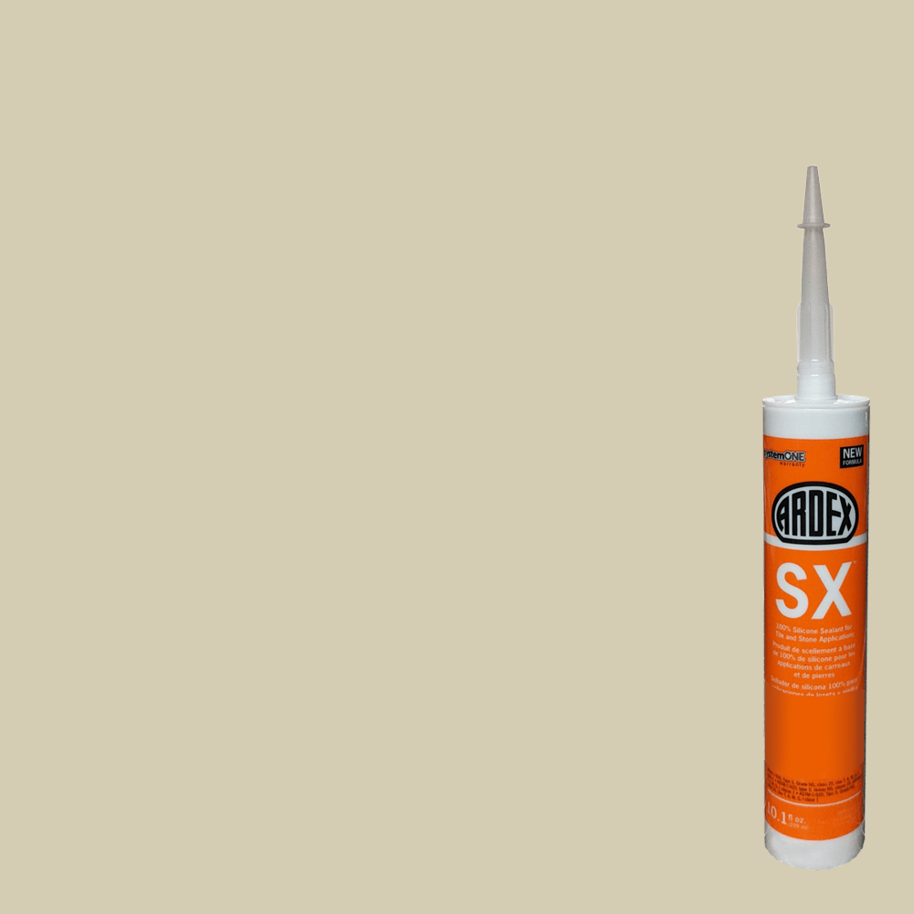 Ardex SX Silicone Caulk Sealant for Tile & Stone, High Bond Strength Adhesive, 10.1 oz
