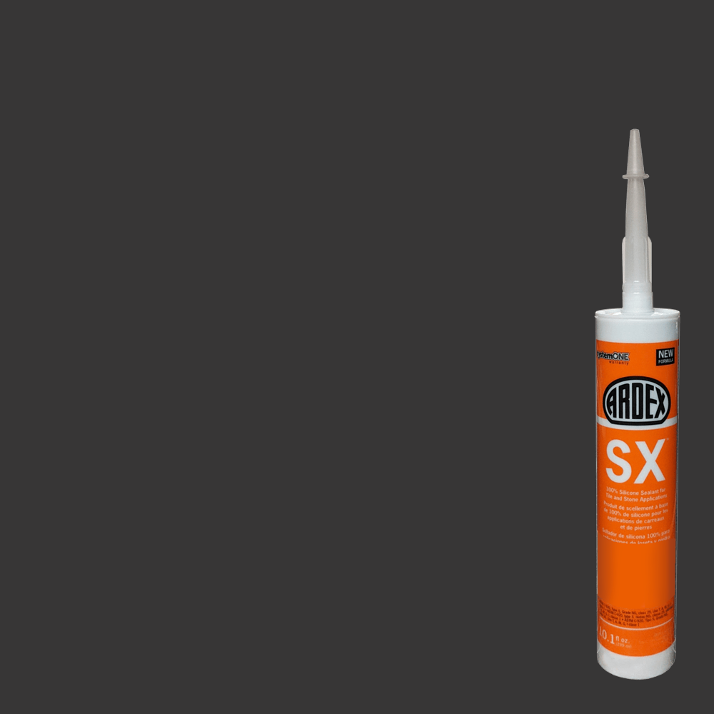 Ardex SX Silicone Caulk Sealant for Tile & Stone, High Bond Strength Adhesive, 10.1 oz