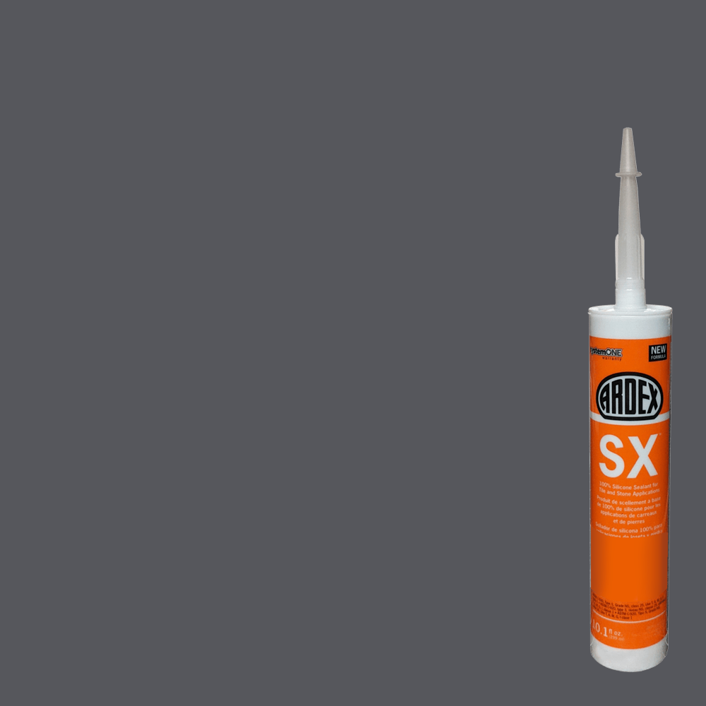 Ardex SX Silicone Caulk Sealant for Tile & Stone, High Bond Strength Adhesive, 10.1 oz