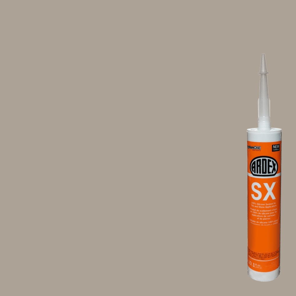 Ardex SX Silicone Caulk Sealant for Tile & Stone, High Bond Strength Adhesive, 10.1 oz