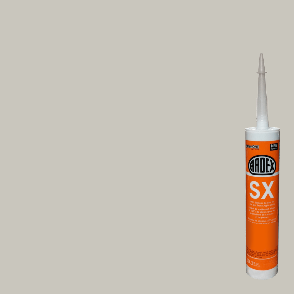 Ardex SX Silicone Caulk Sealant for Tile & Stone, High Bond Strength Adhesive, 10.1 oz
