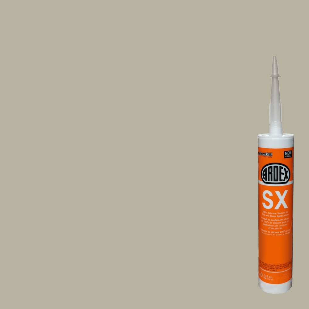 Ardex SX Silicone Caulk Sealant for Tile & Stone, High Bond Strength Adhesive, 10.1 oz