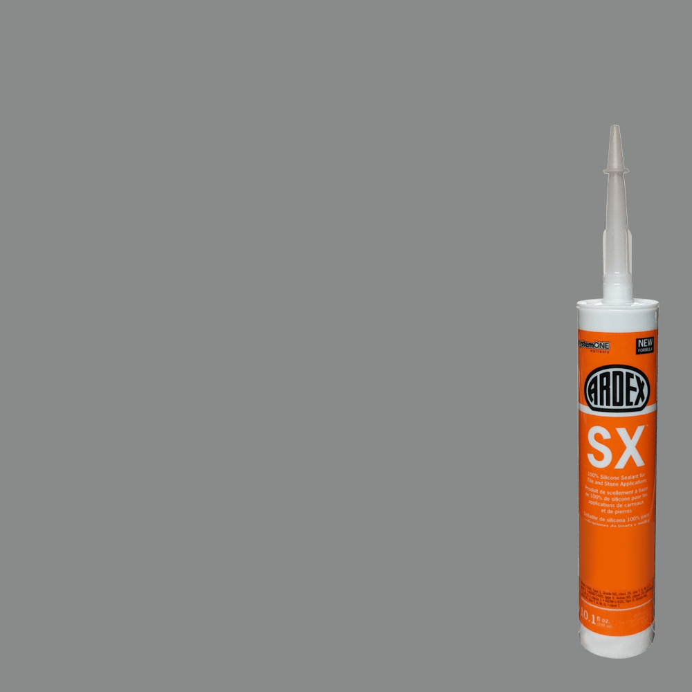 Ardex SX Silicone Caulk Sealant for Tile & Stone, High Bond Strength Adhesive, 10.1 oz