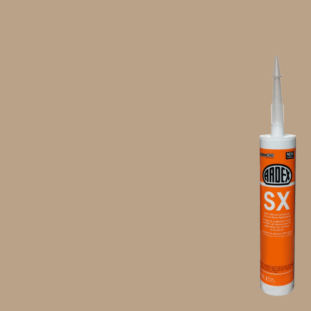 Ardex SX Silicone Caulk Sealant for Tile & Stone, High Bond Strength Adhesive, 10.1 oz