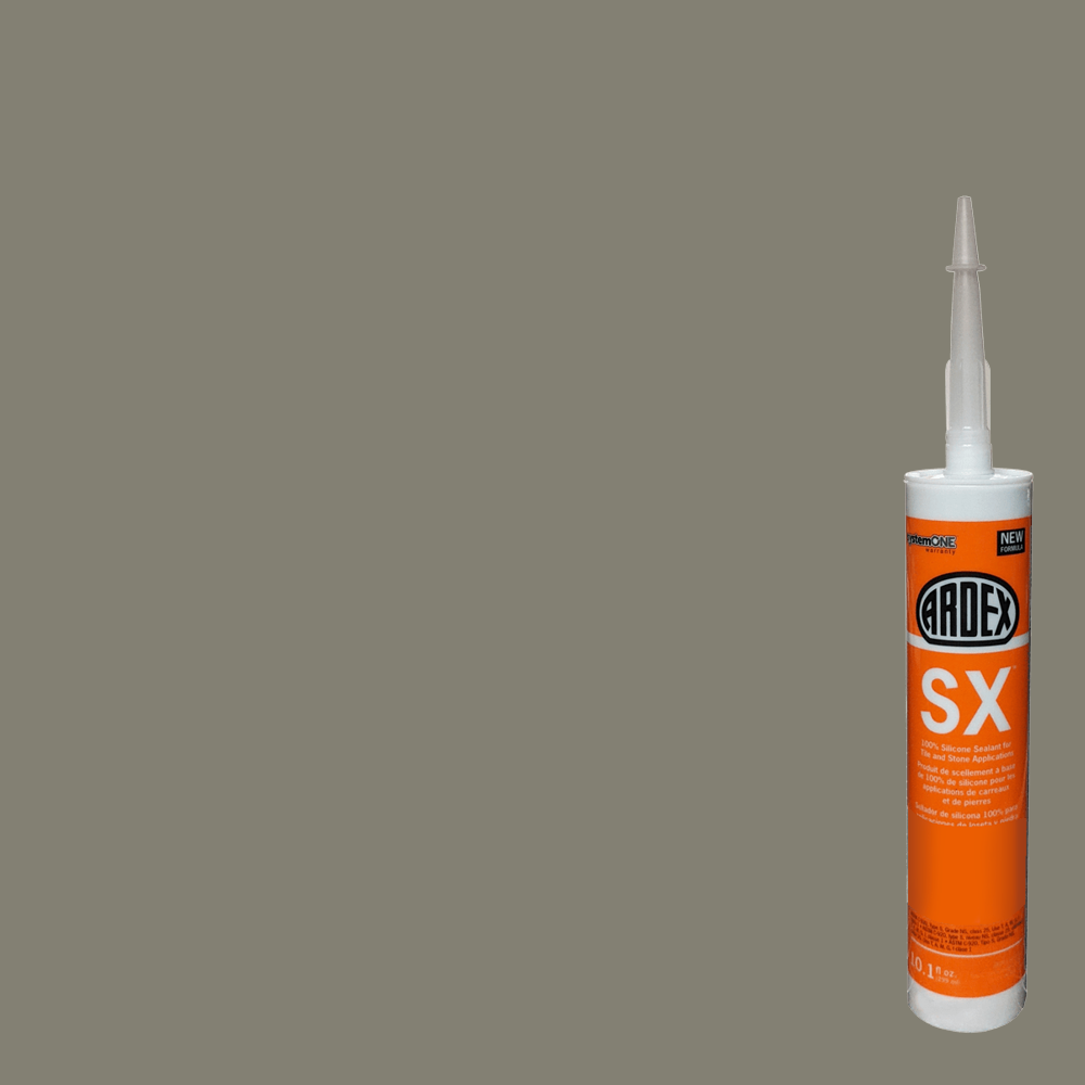 Ardex SX Silicone Caulk Sealant for Tile & Stone, High Bond Strength Adhesive, 10.1 oz