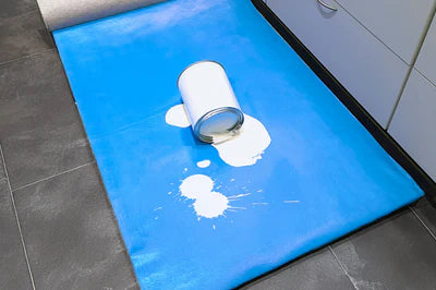 Bardalas Reusable Multi-Surface Floor Protection Mat – Durable, Anti-Slip Roll for Construction, Paint and Renovation