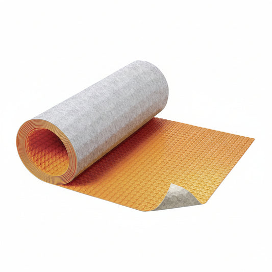 Schluter Systems Ditra Heat DUO Uncoupling Membrane Roll with Thermal Break DHD810M, 3'2-5/8" X 33'6-1/2", 108 Sq Ft