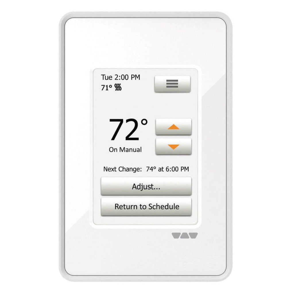 Schluter Systems DITRA-HEAT-E-RT Programmable Touchscreen Thermostat DHERT102/BW for DITRA-HEAT System
