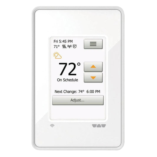 Schluter Systems DITRA-HEAT-E-WiFi Programmable Wi-Fi Thermostat DHERT104/BW for DITRA-HEAT System