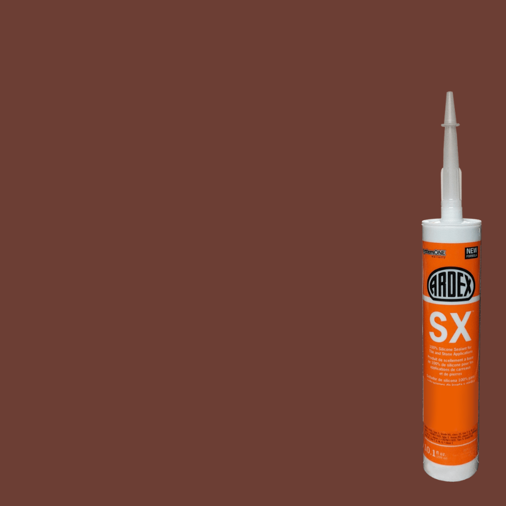 Ardex SX Silicone Caulk Sealant for Tile & Stone, High Bond Strength Adhesive, 10.1 oz