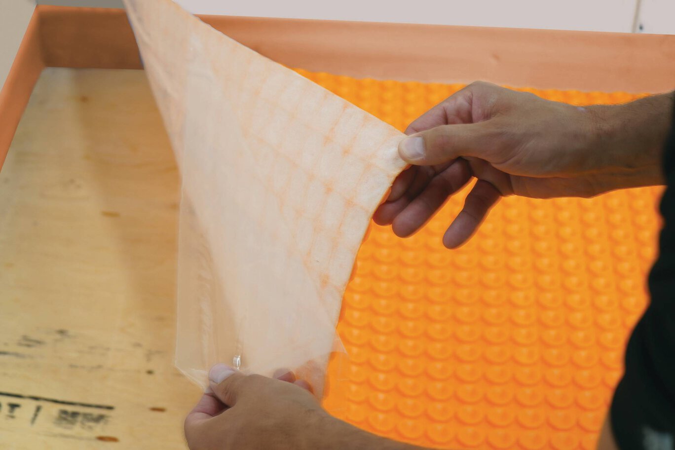 Schluter Systems DITRA-HEAT-PS Floor Heating Membrane Sheet DHPS5MA, 3'3" X 2'7", 8.4 Sq Ft