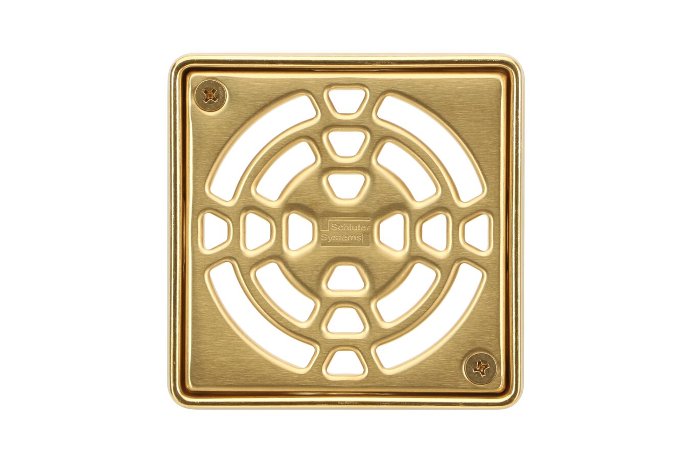 Schluter Systems Kerdi Drain Kit with 4" Grate Assembly