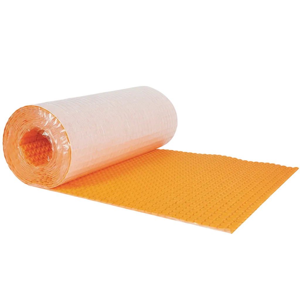 Schluter Systems DITRA-HEAT-PS Peel & Stick Uncoupling Membrane for Floor Heating DHPS512M, 3'3" X 41'1", 134.5 Sq Ft